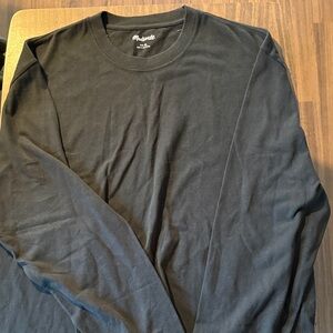 Madewell Black Long Sleeve Men's Shirt
